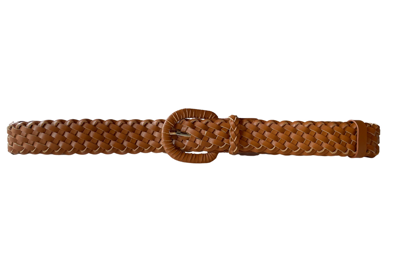 CINTO FEMININO TRESSÊ COLCCI 85 CAFÉ