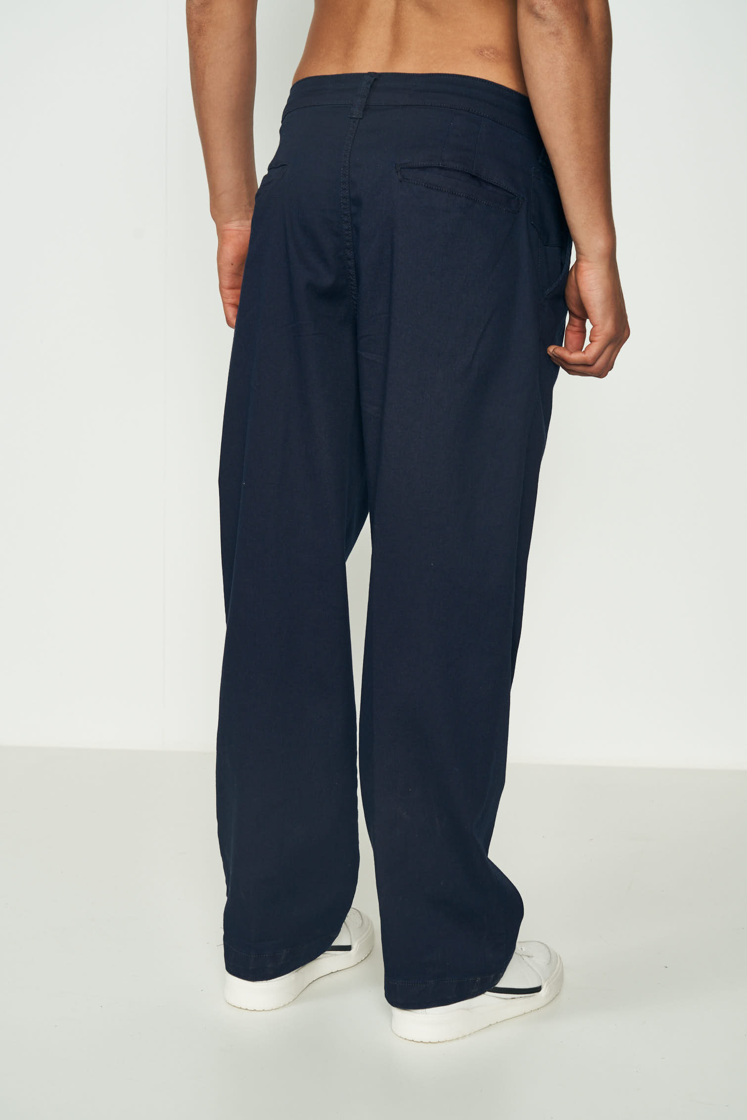 CALÇA JEANS ALFAIATARIA SLOUCHY 38 INDIGO