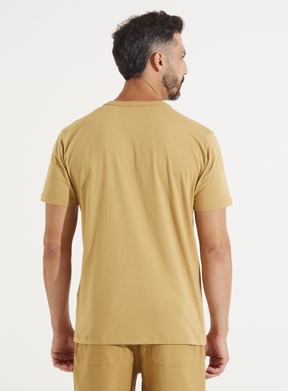 CAMISETA FORUM M BEGE SOYBEAN