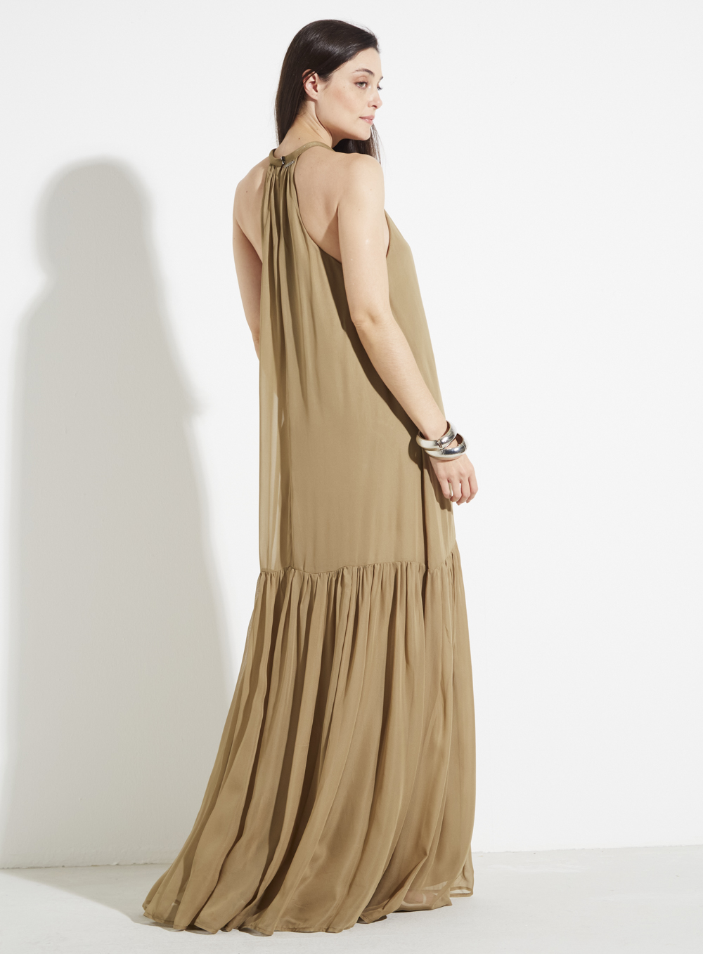 VESTIDO FORUM M BEGE MISK