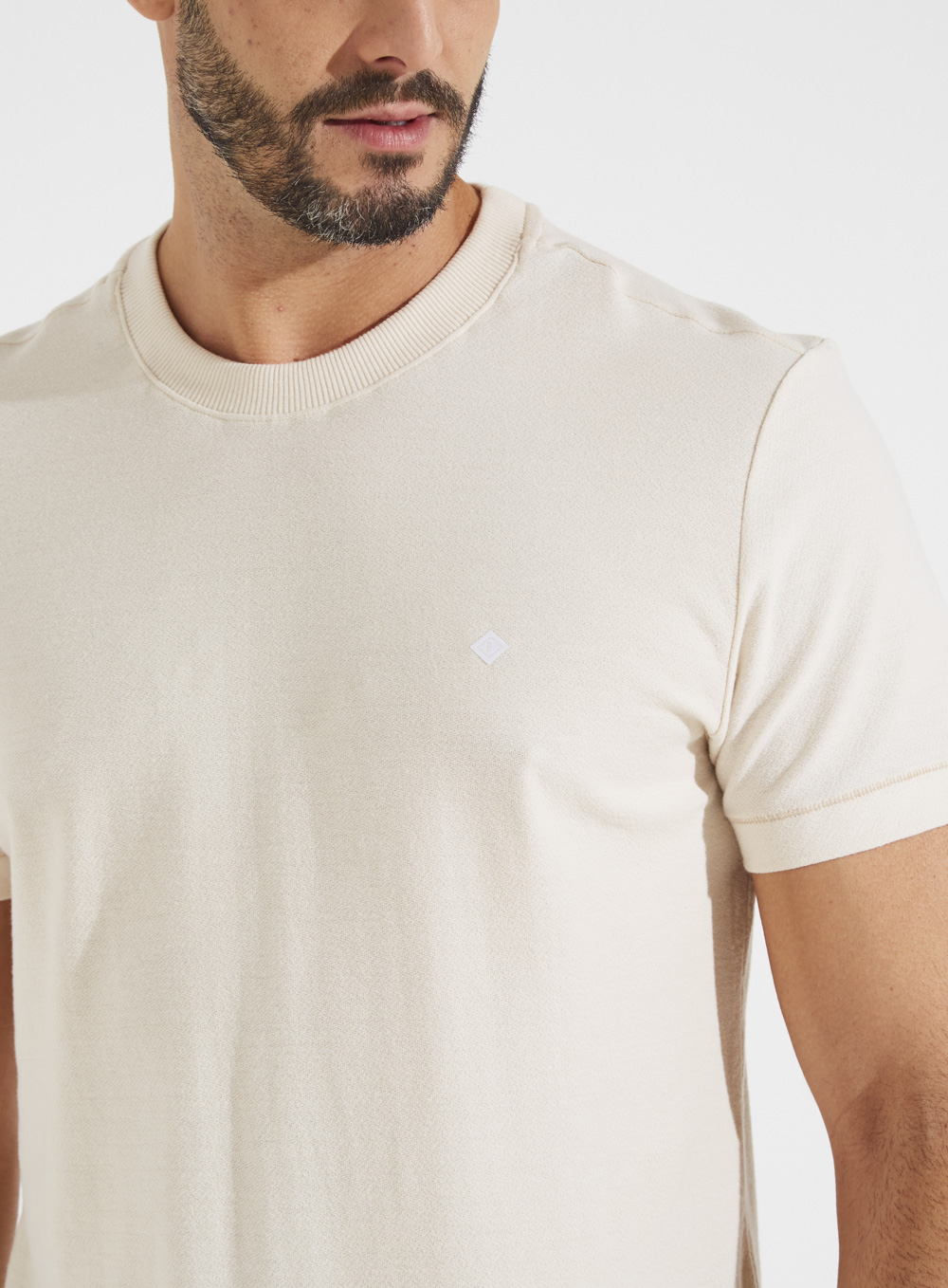 CAMISETA FORUM M BEGE ITALIAN