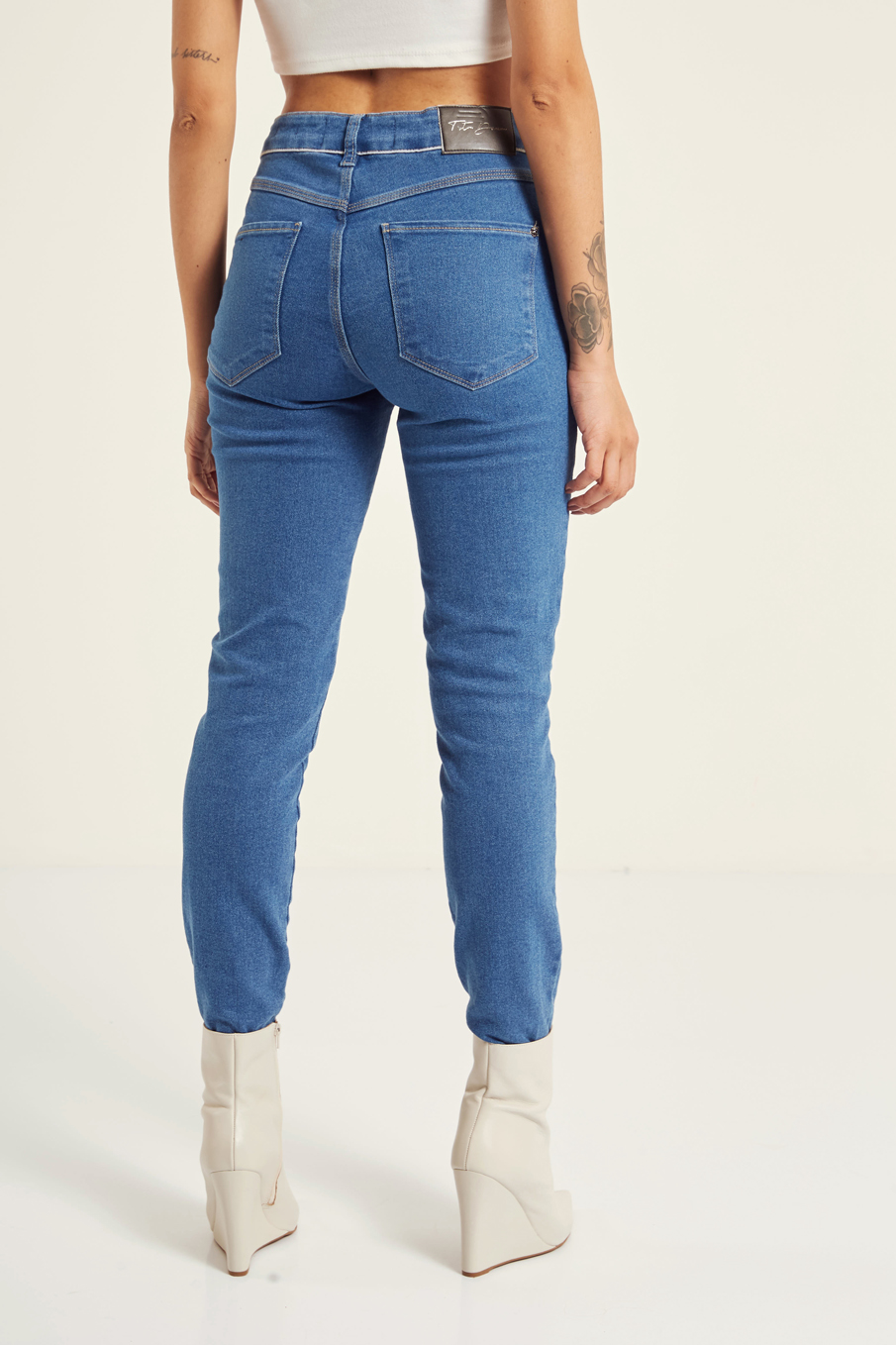 CALÇA JEANS GRACIANE 38 INDIGO