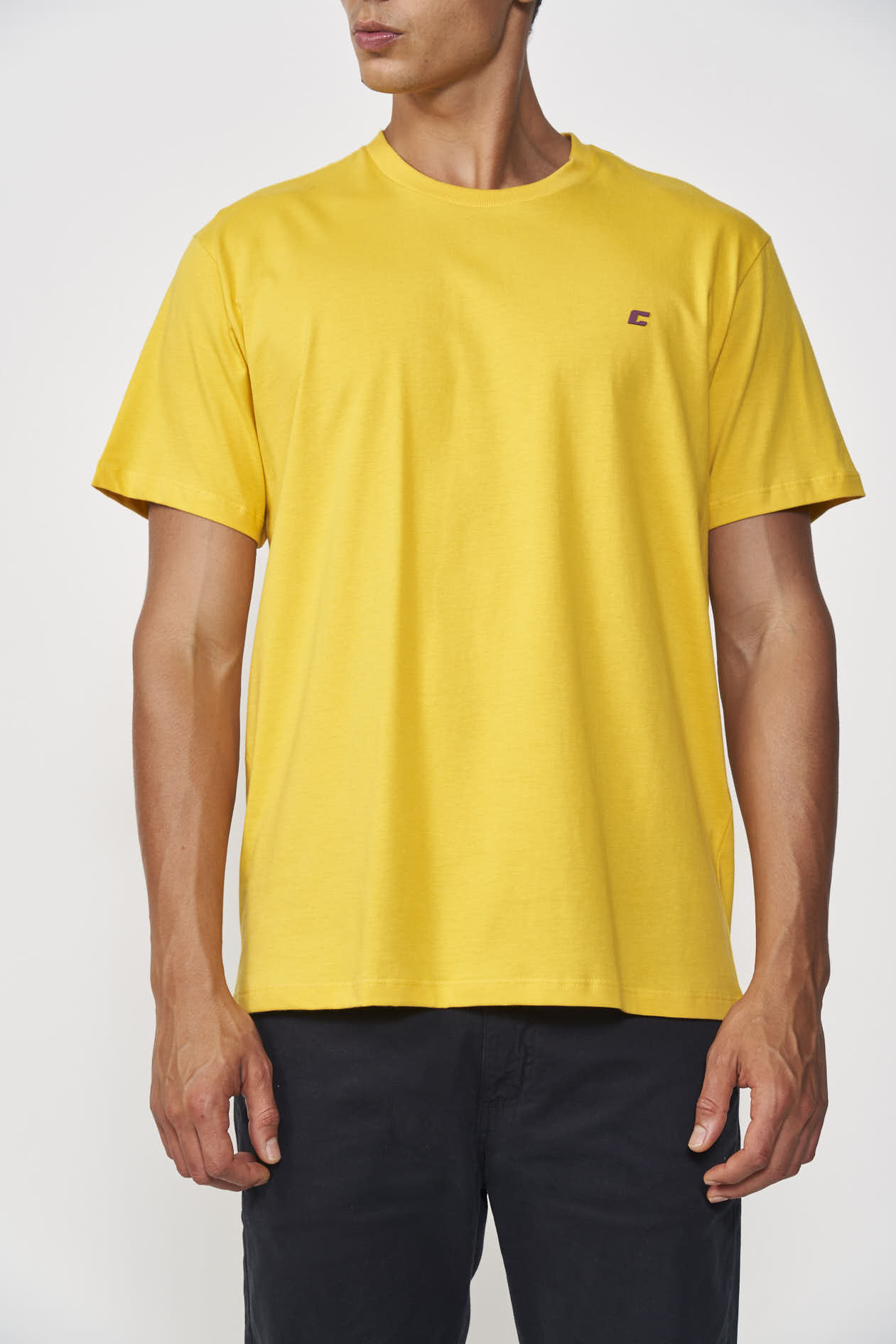 CAMISETA COLCCI M AMARELO GOLD FIT