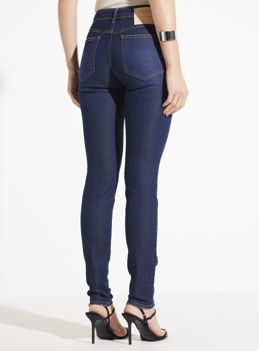 CALÇA JEANS MARISA SKINNY 38 INDIGO