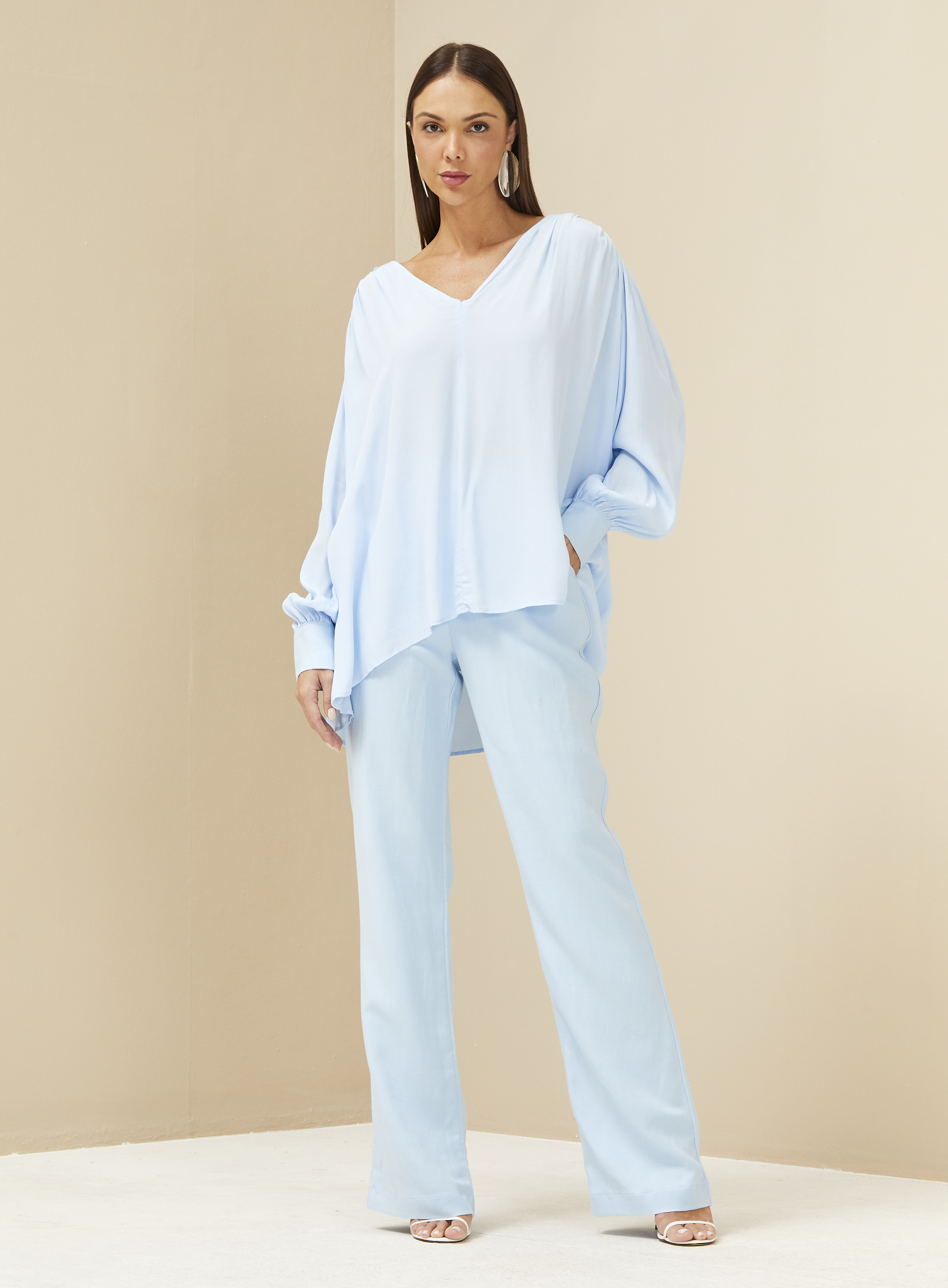 BLUSA FORUM M AZUL SKEY