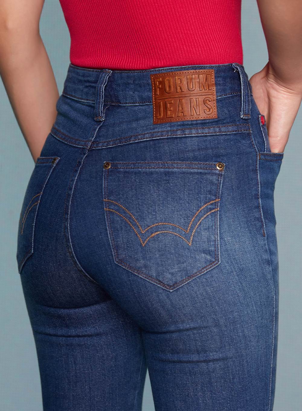 CALÇA JEANS SABRINA CIGARRETE 36 INDIGO