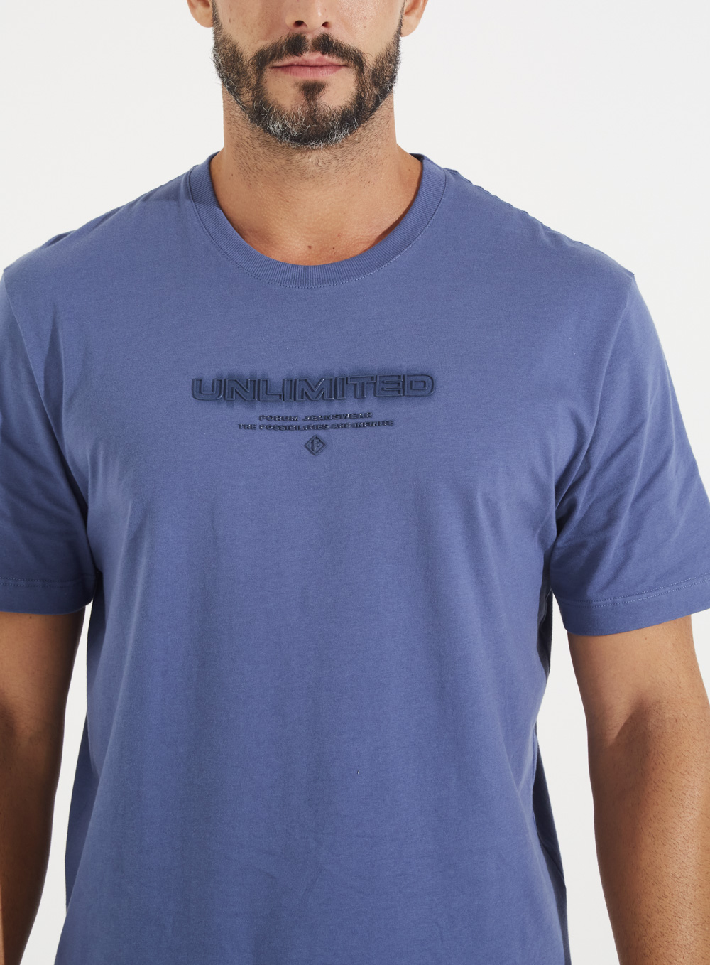 CAMISETA FORUM M AZUL VINTAGE INDIGO