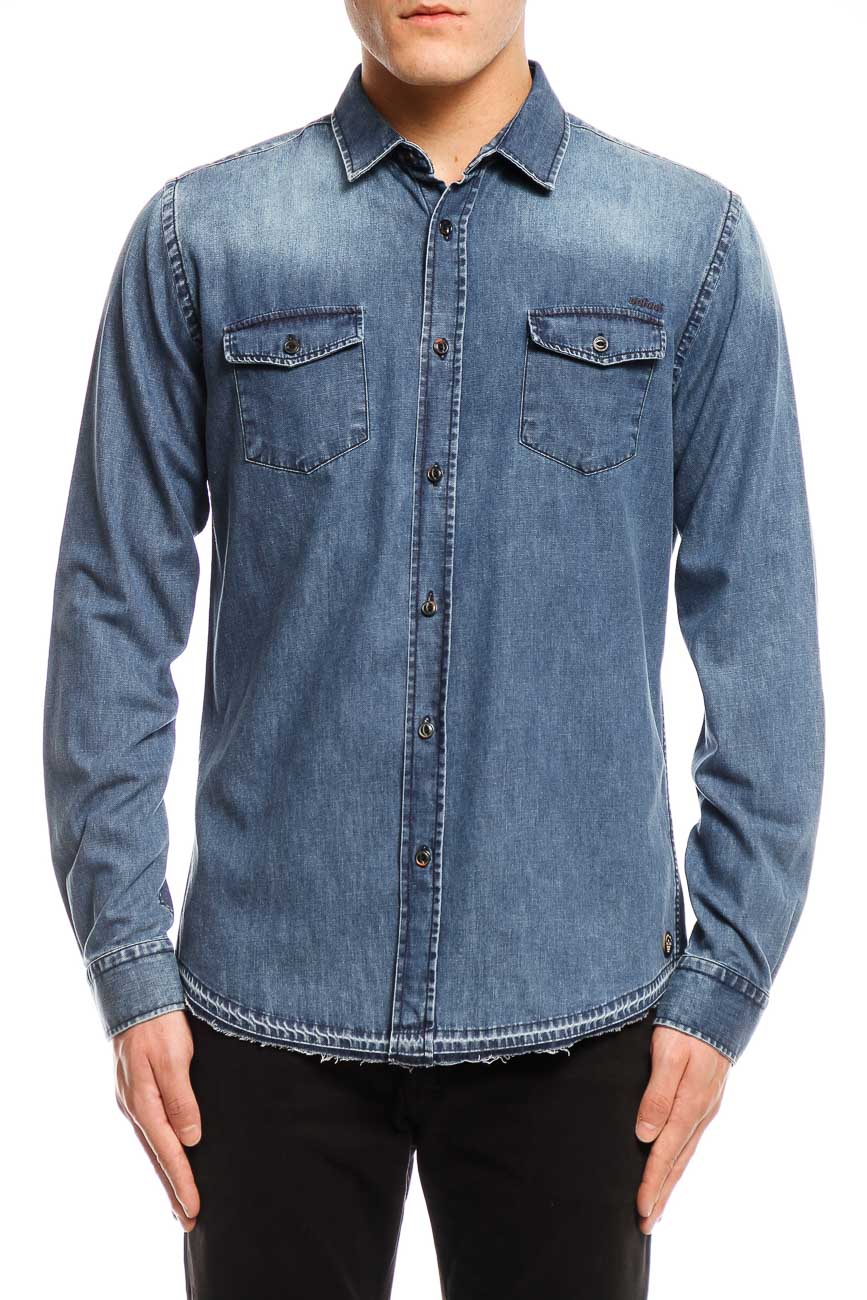 CAMISA JEANS CLASSIC P INDIGO