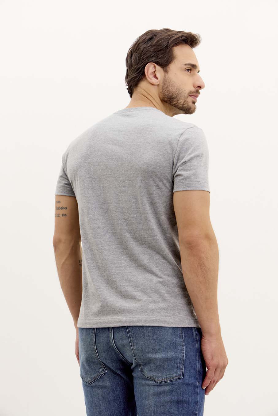CAMISETA TRITON GG MESCLA GRAFITE
