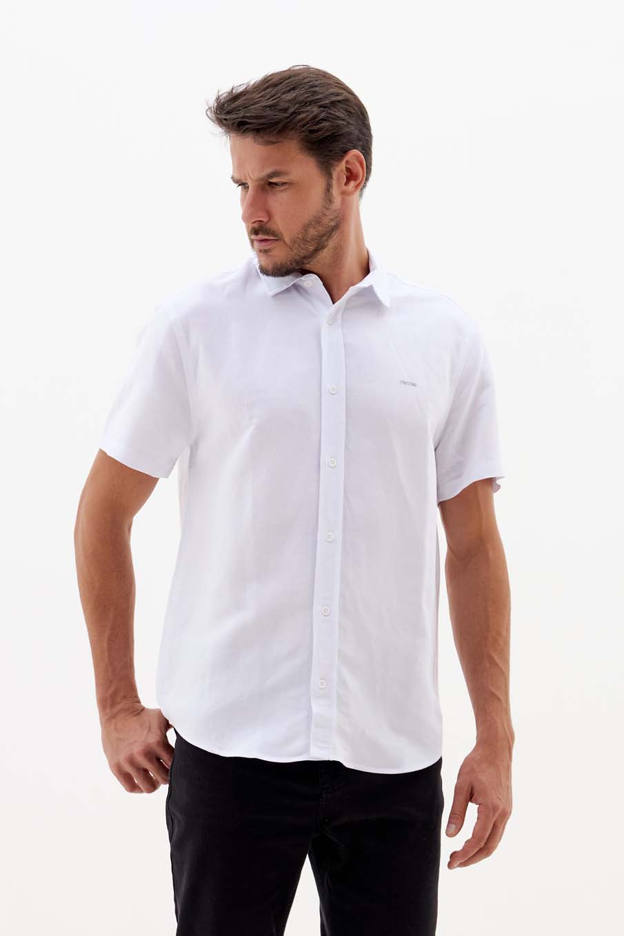CAMISA LINHO RESORT G AZUL TRANQUIL BLUE