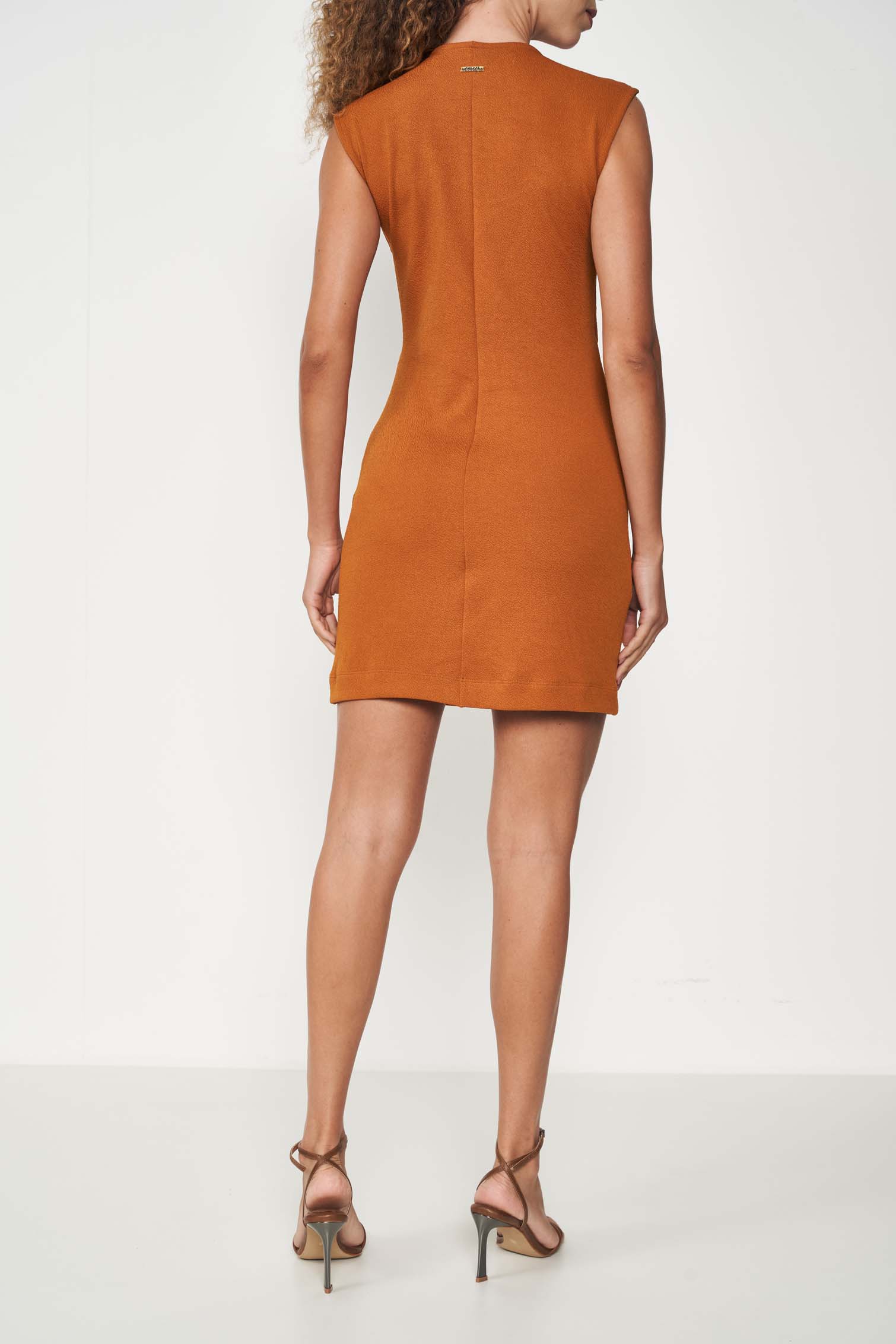 VESTIDO COLCCI G AMARELO PUMPKIN