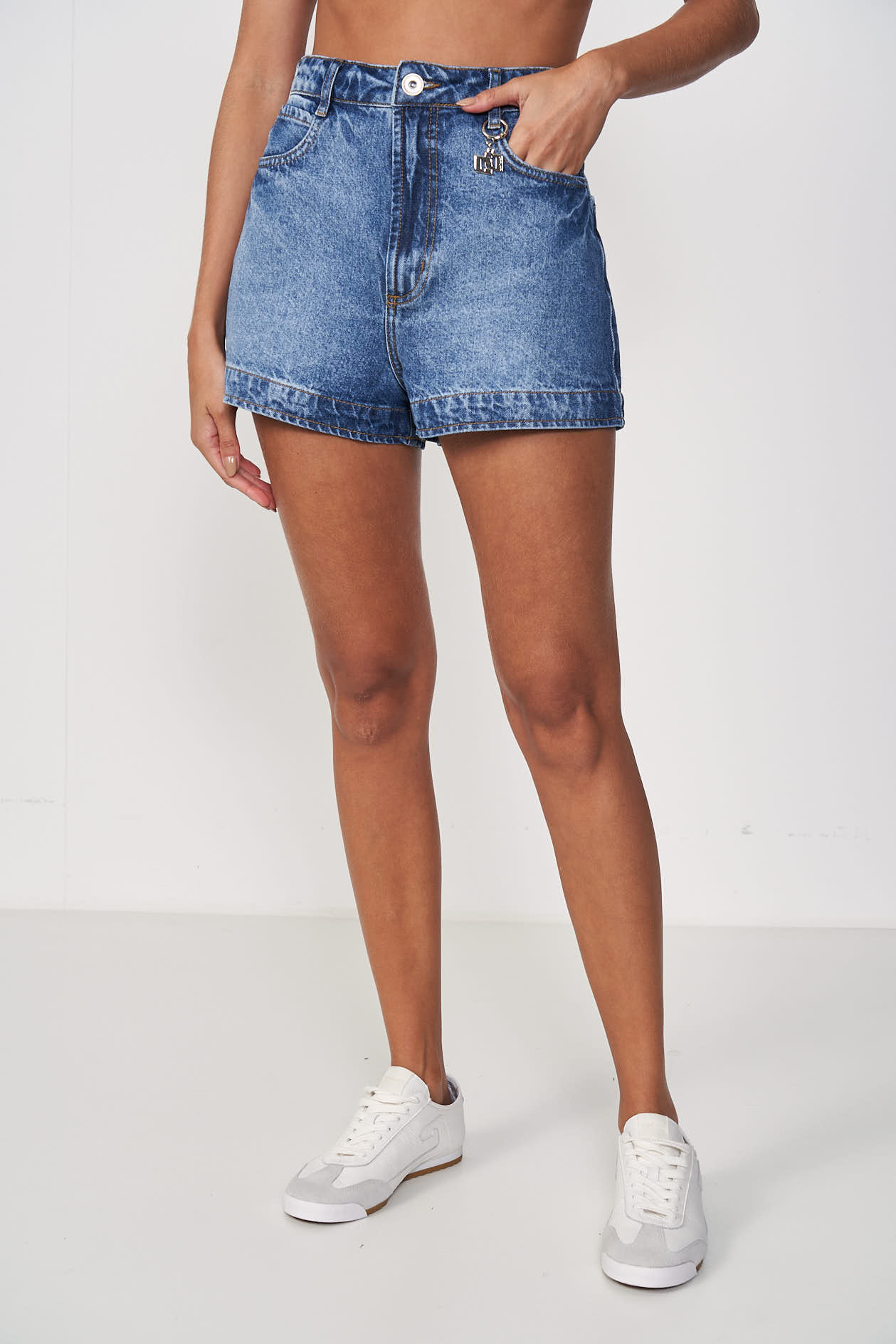 SHORT JEANS JOANA 44 INDIGO