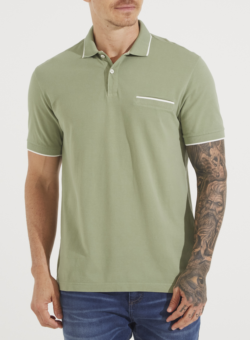 POLO FORUM M VERDE DELLUS