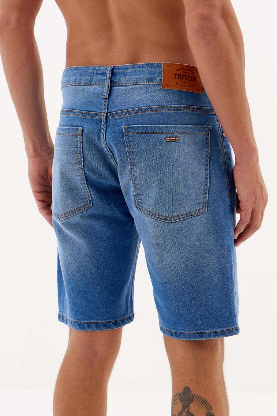 BERMUDA JEANS YURI 40 INDIGO