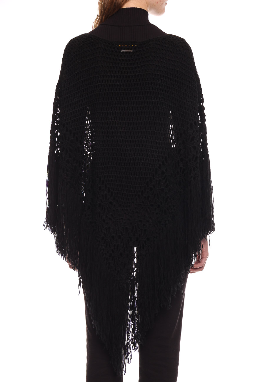 PONCHO TRICO M PRETO