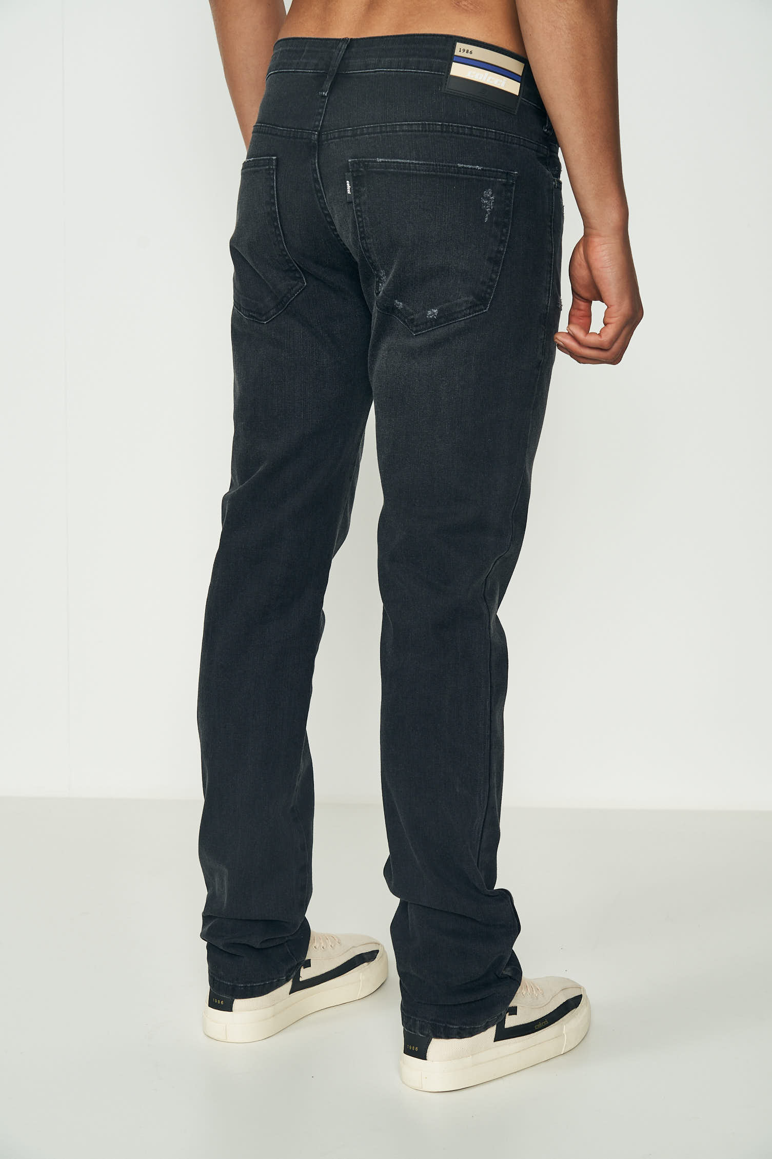CALÇA JEANS ALEX SLIM 36 IND.PRETO