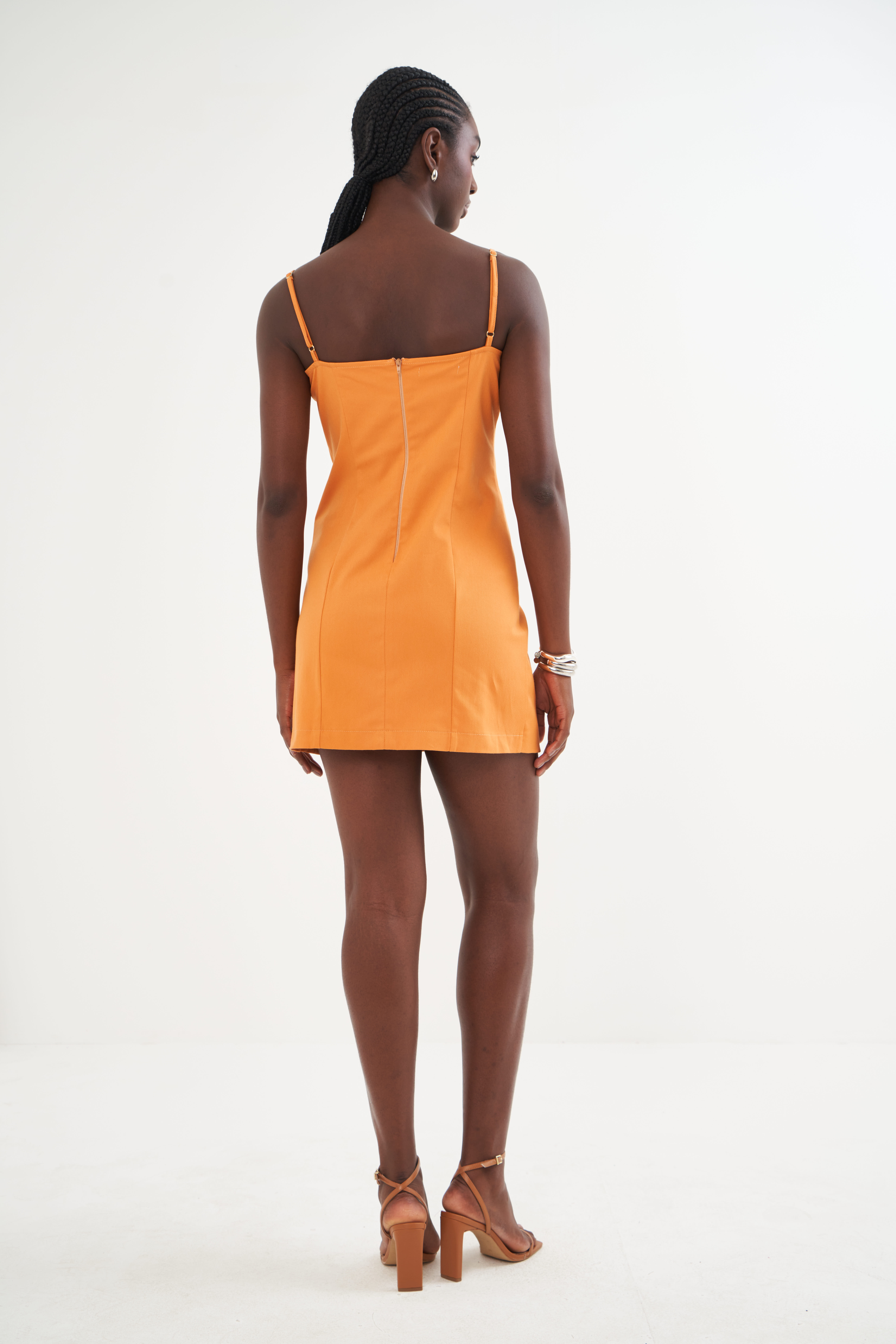 VESTIDO COLCCI M LARANJA PARADISIACO
