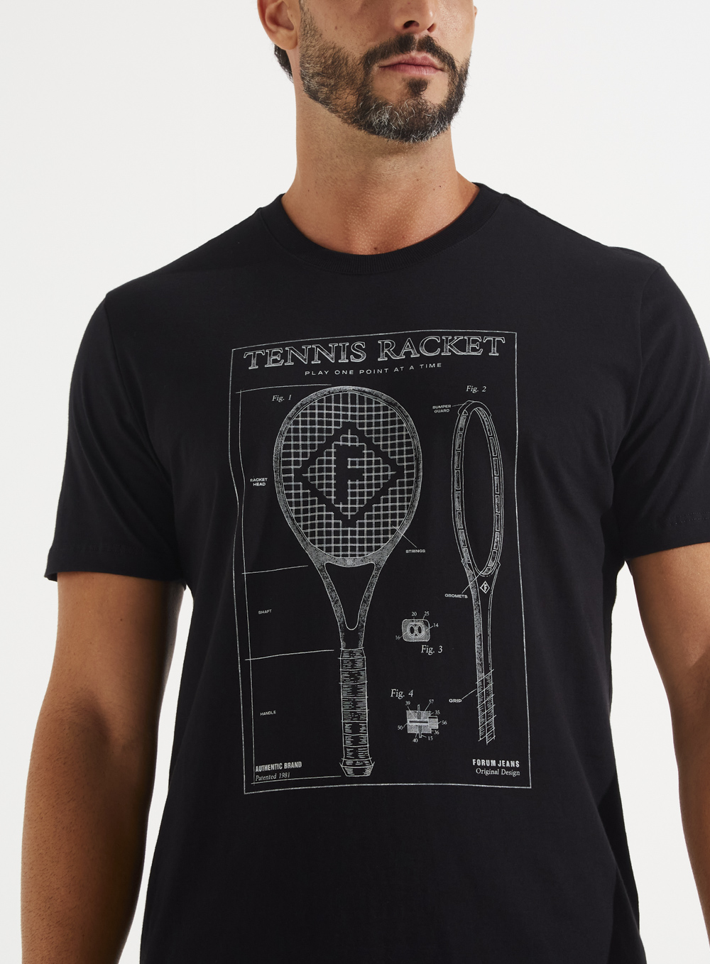 CAMISETA FORUM M PRETO