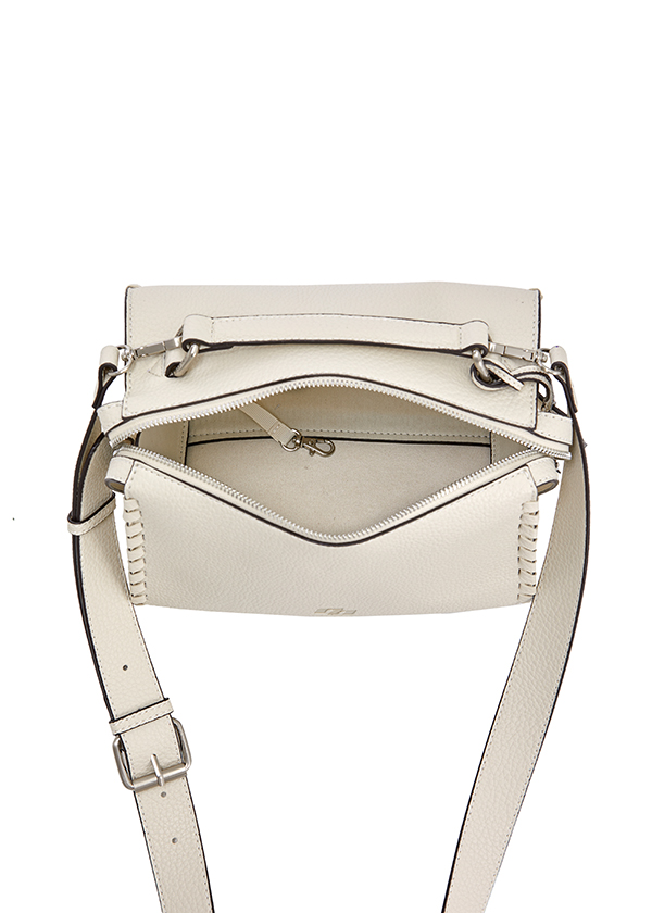 BOLSA COLCCI FEM CROSSBODY TEXTURA U PRETO