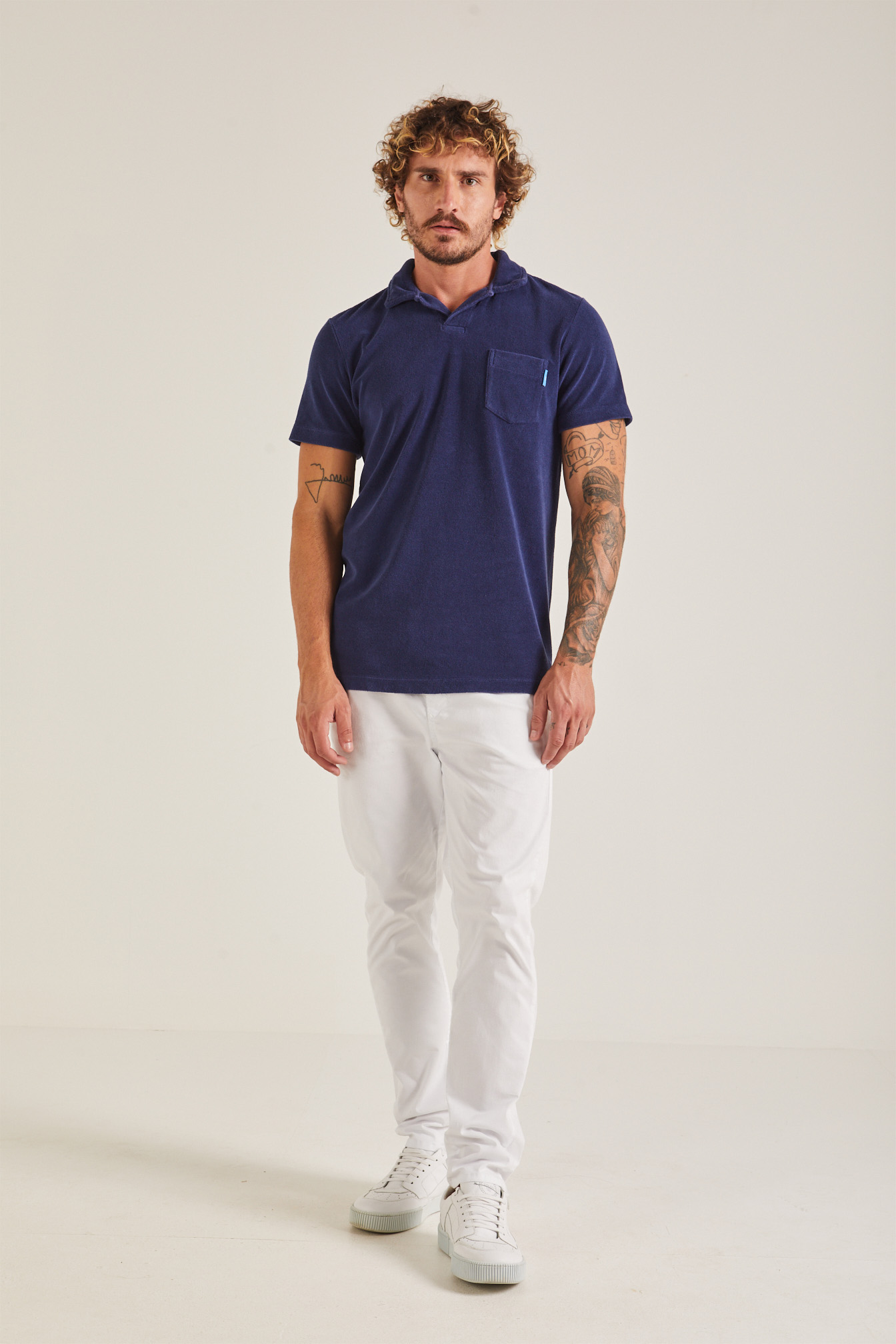 CALÇA SARJA RELAX G BRANCO