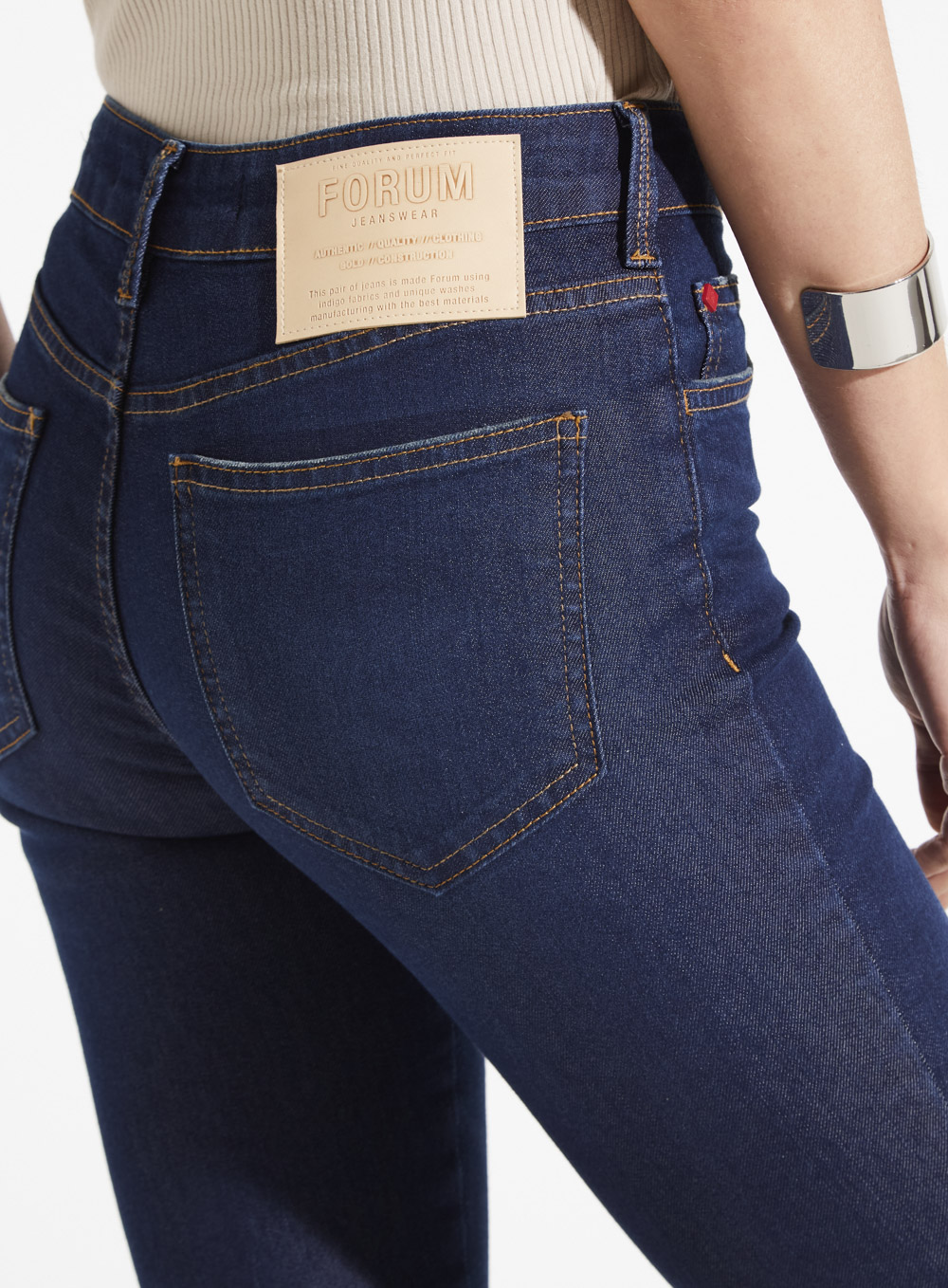 CALÇA JEANS MARISA SKINNY 38 INDIGO