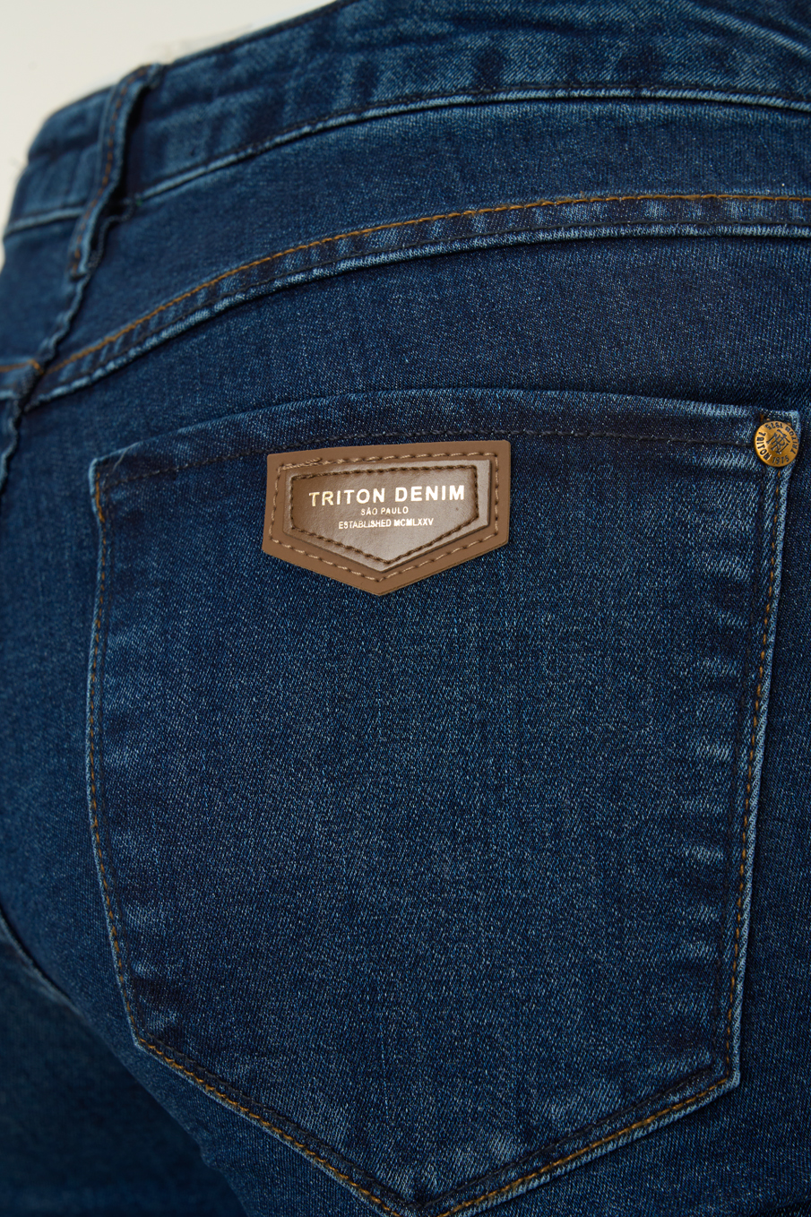 CALÇA JEANS MICHELE 38 INDIGO