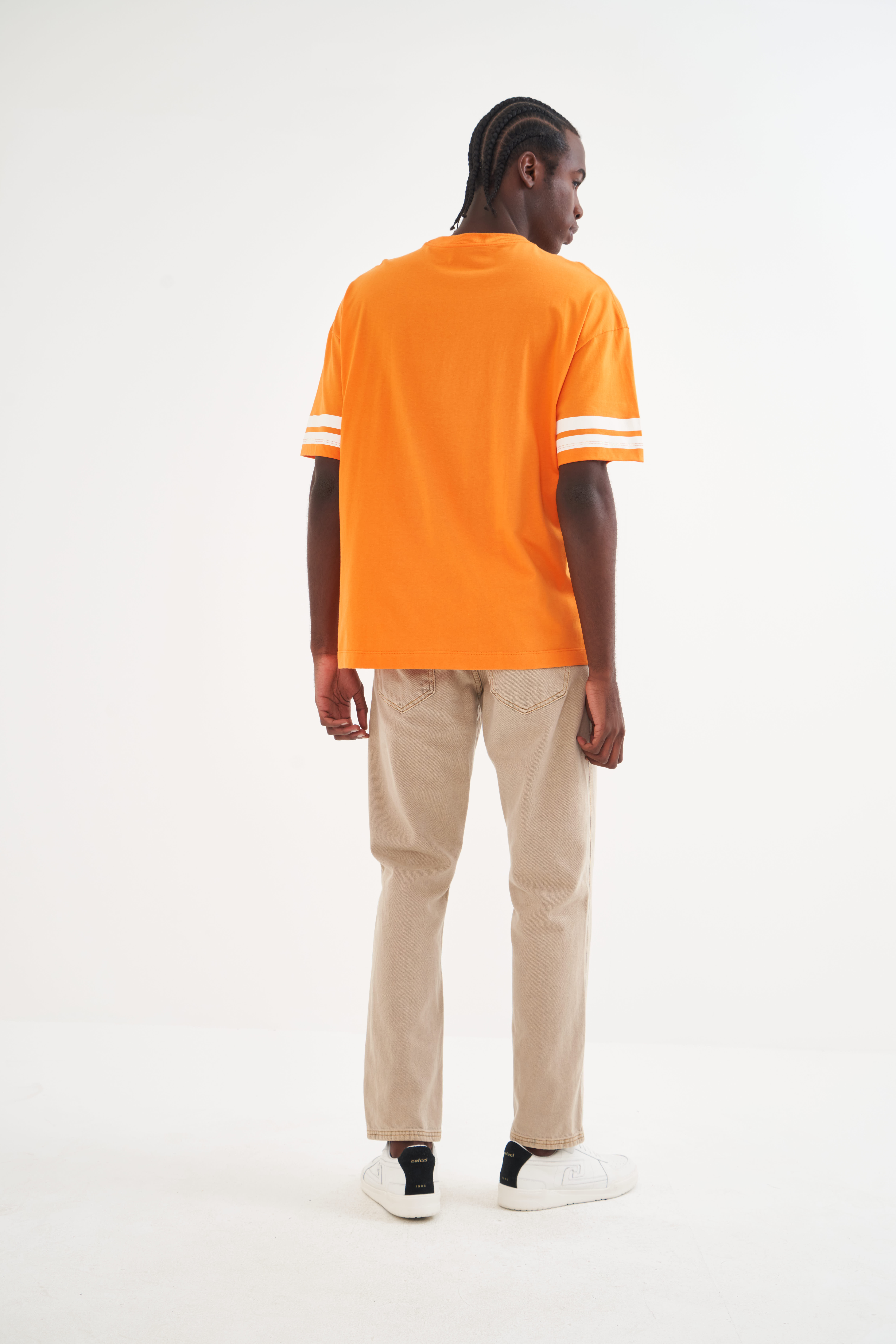 CAMISETA COLCCI P LARANJA SALMONA
