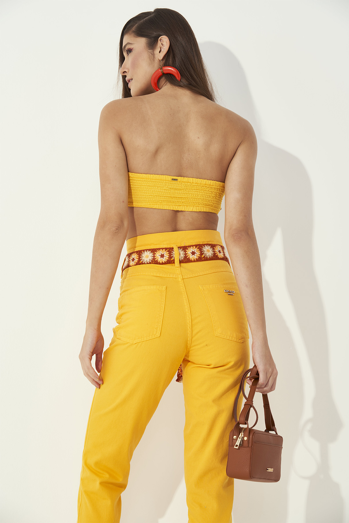 TOP COLCCI PP AMARELO SOLARIO