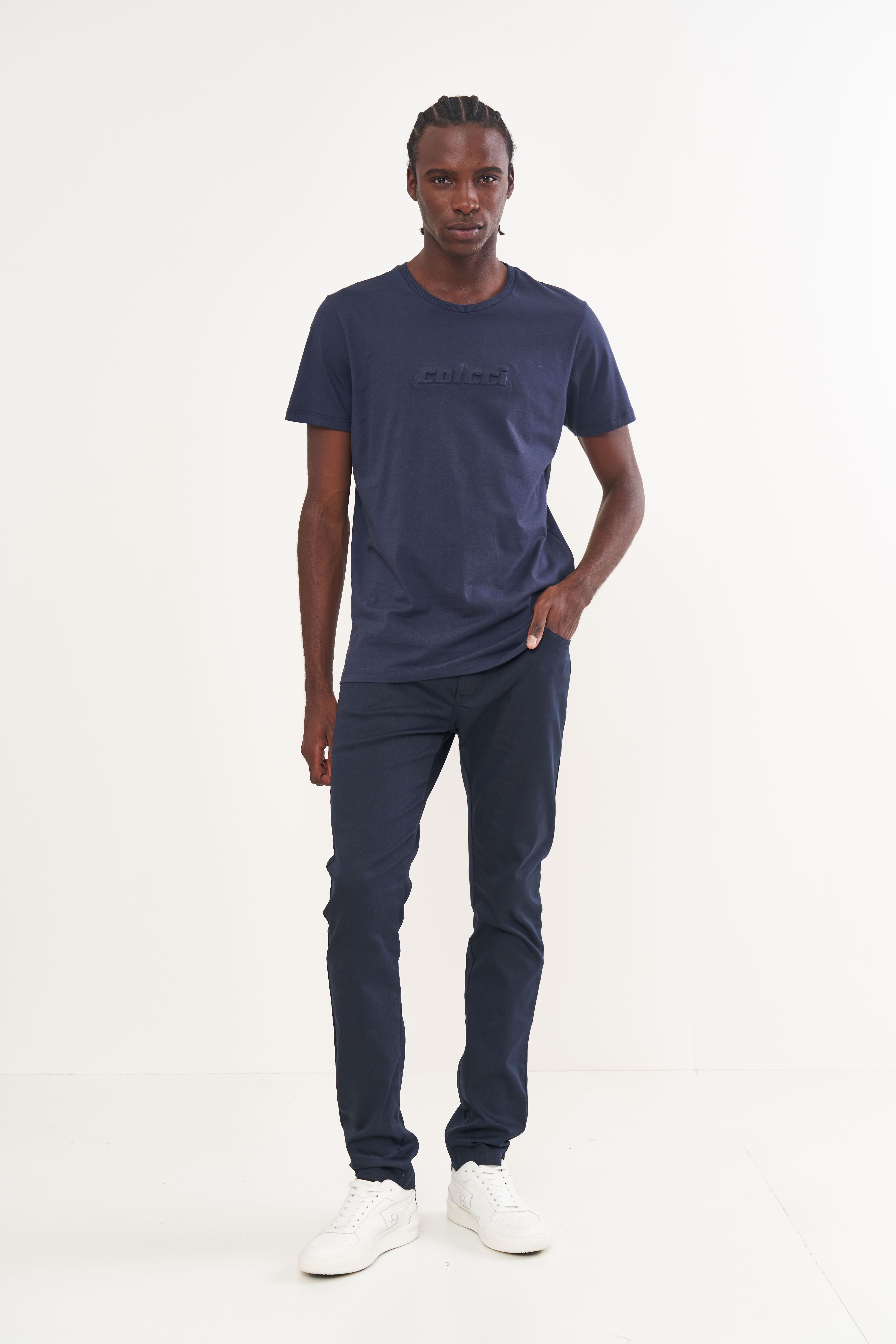 CAMISETA COLCCI PP AZUL SIDERAL