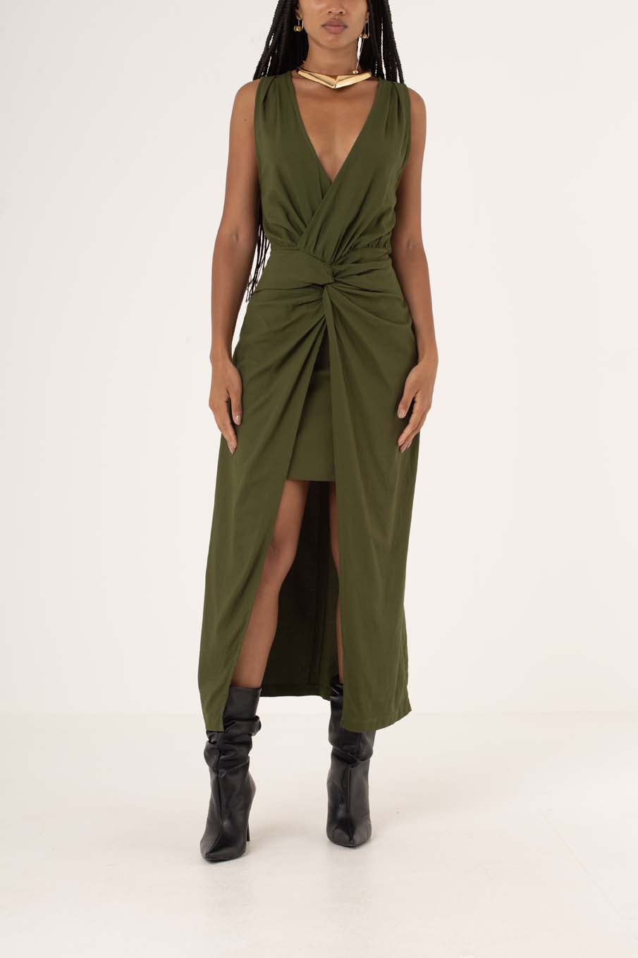 VESTIDO TRITON 36 PRETO