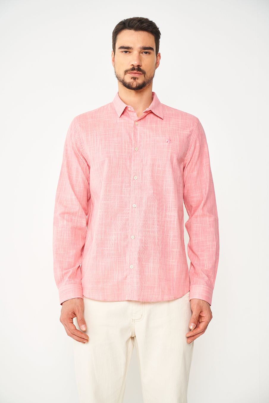 CAMISA RELAX P ROSA/OFF