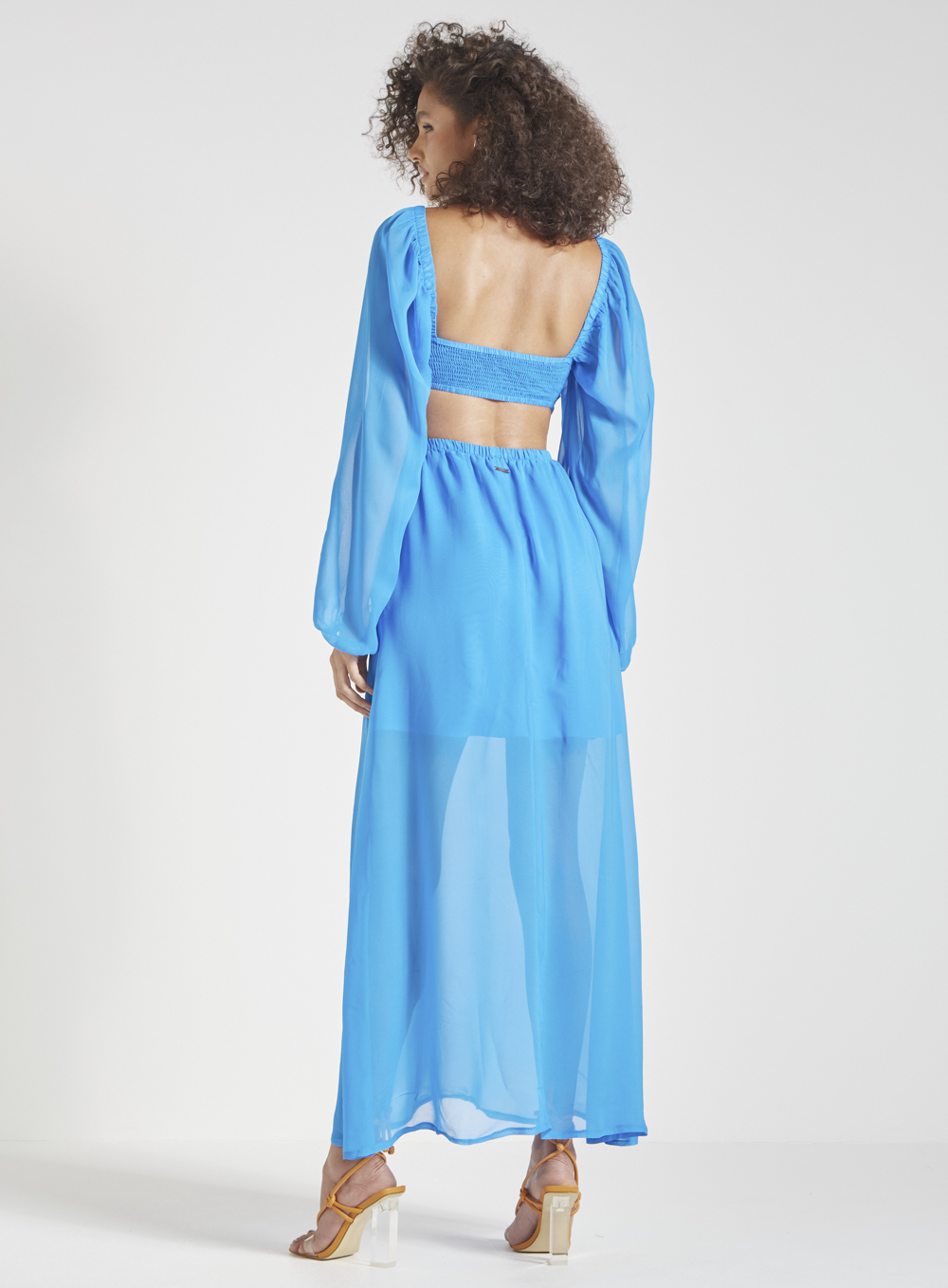 VESTIDO FORUM M AZUL SNORKEL