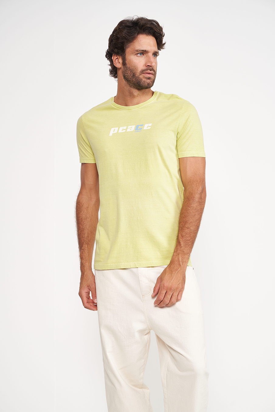 CAMISETA COLCCI M VERDE PLAYA VIS