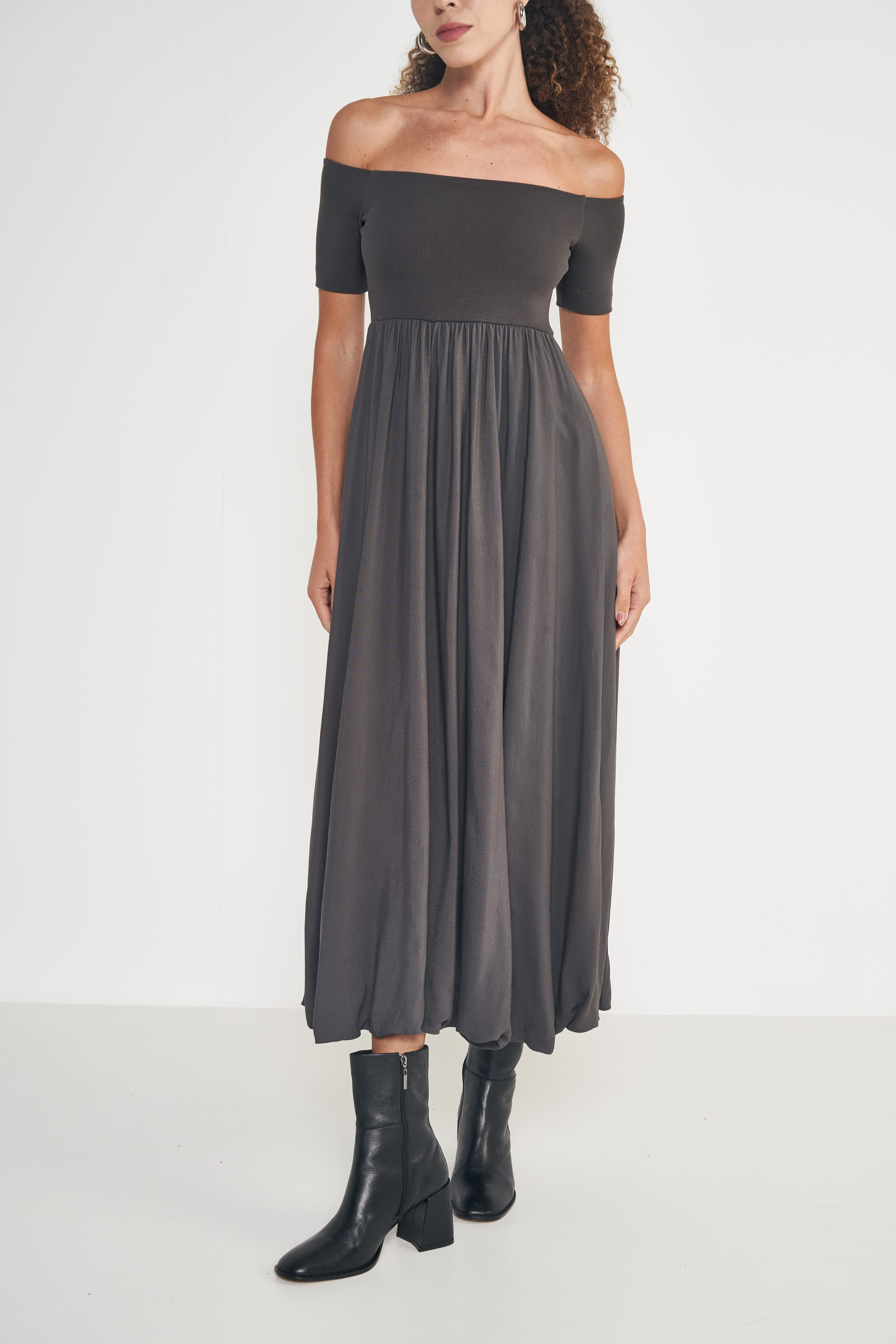 VESTIDO COLCCI M CINZA MOONQUAKE