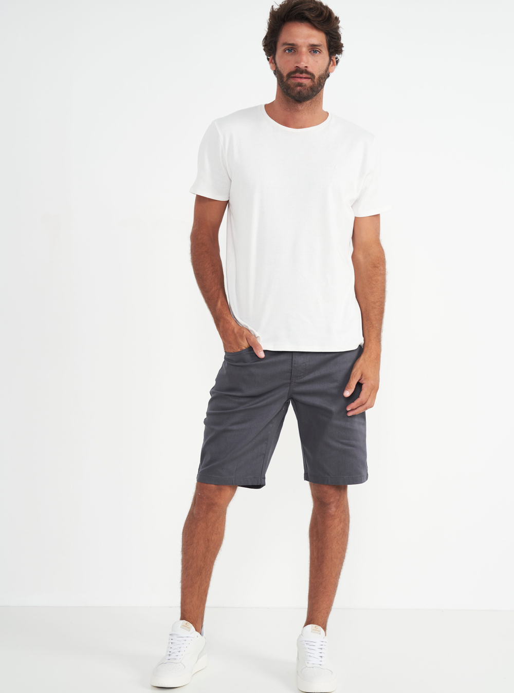 BERMUDA COLCCI 36 CINZA MOONQUAKE