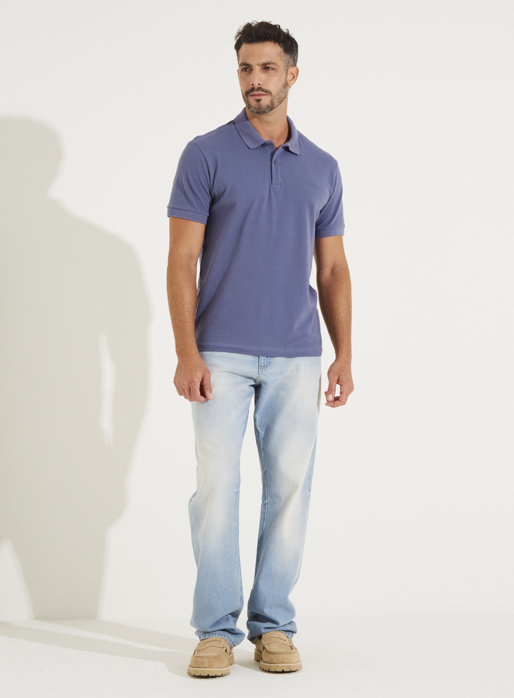 POLO FORUM P AZUL VINTAGE INDIGO