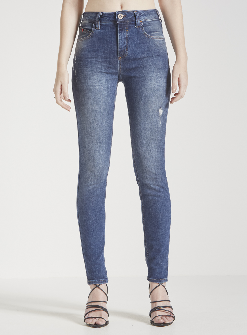 CALÇA JEANS MARISA 2 CIGARRETE 34 INDIGO
