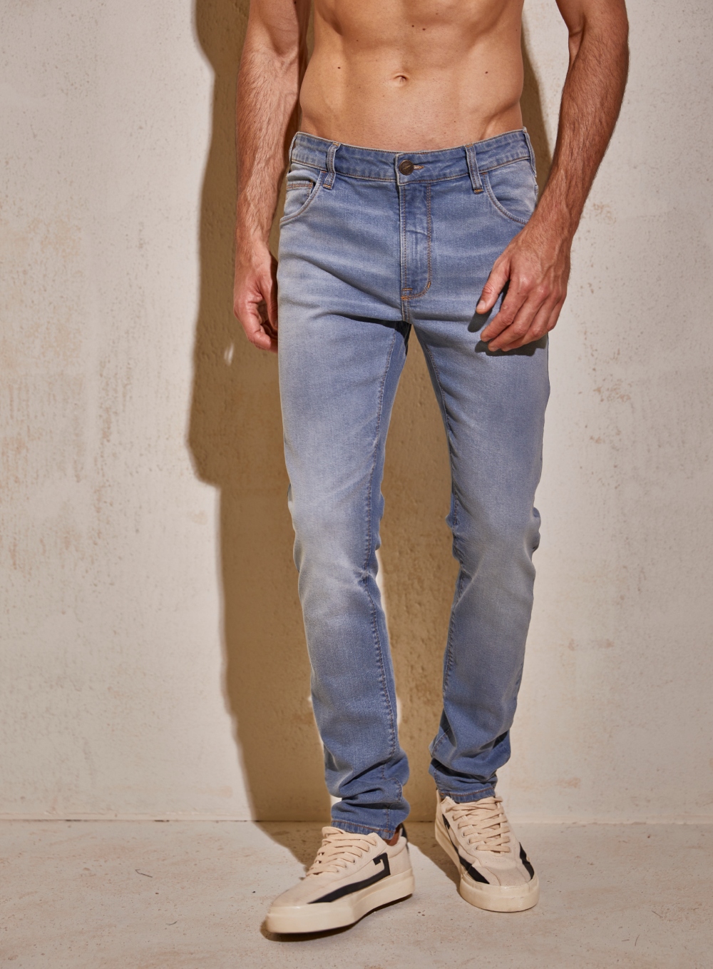 CALÇA JEANS FELIPE SKINNY 42 INDIGO