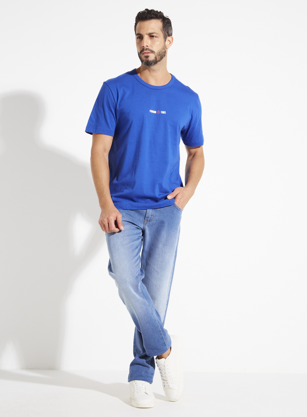 CAMISETA FORUM M AZUL SAPPHIRE