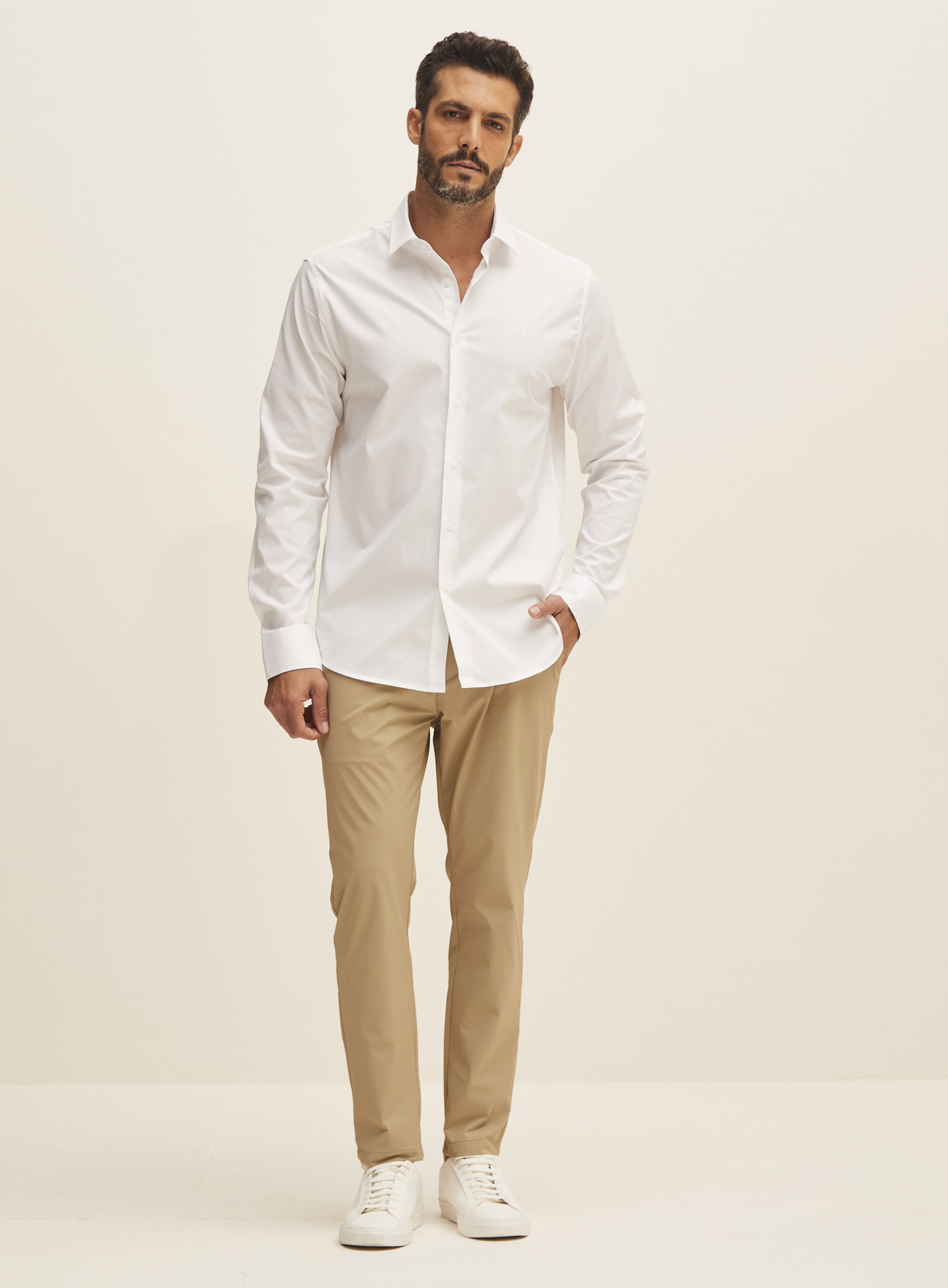 CAMISA SLIM FIT 4 PRETO