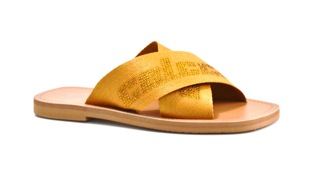 SANDÁLIA RATEIRA FEM COLCCI 34 CARAMELO