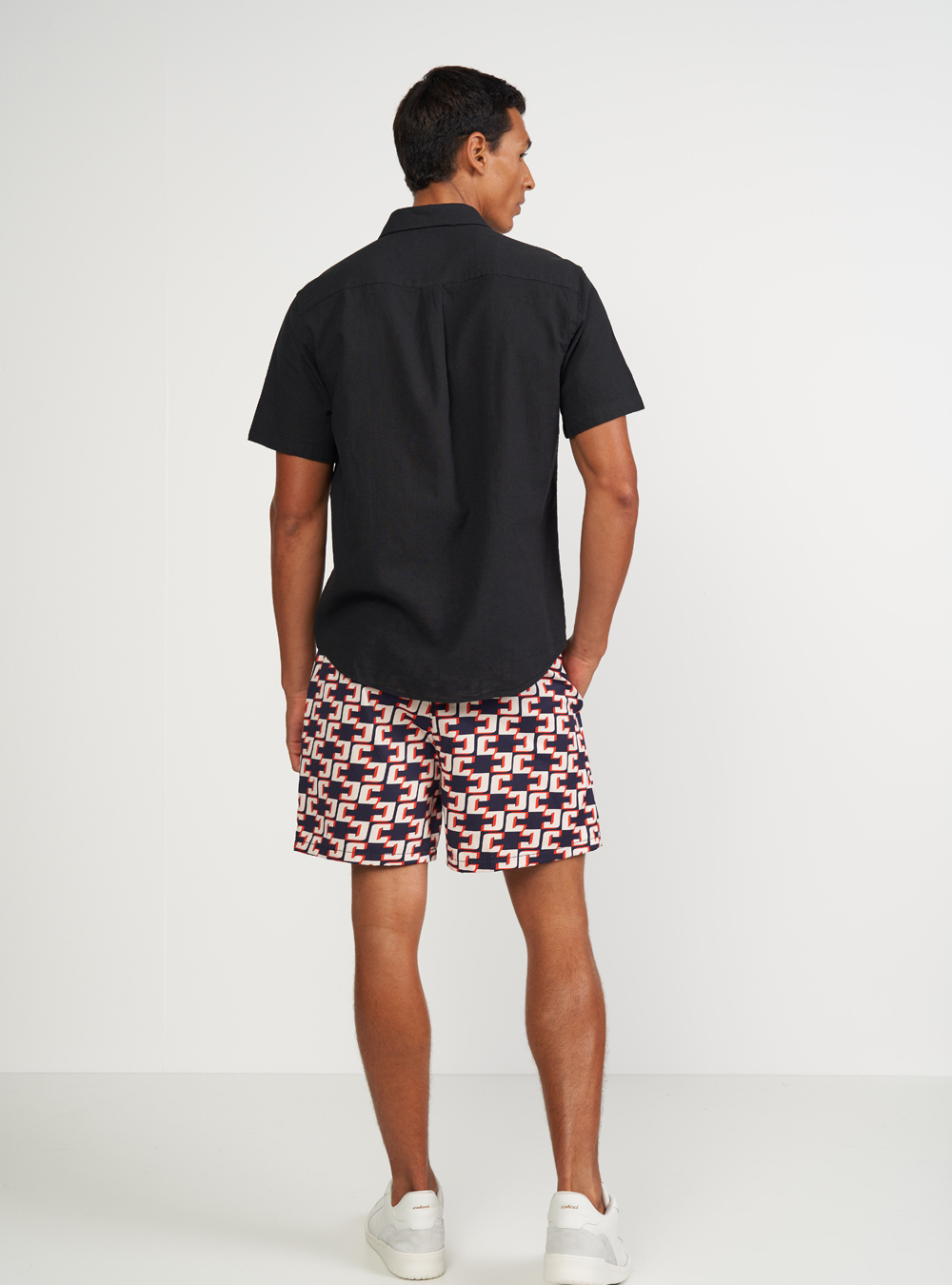 CAMISA LINHO RELAX P PRETO