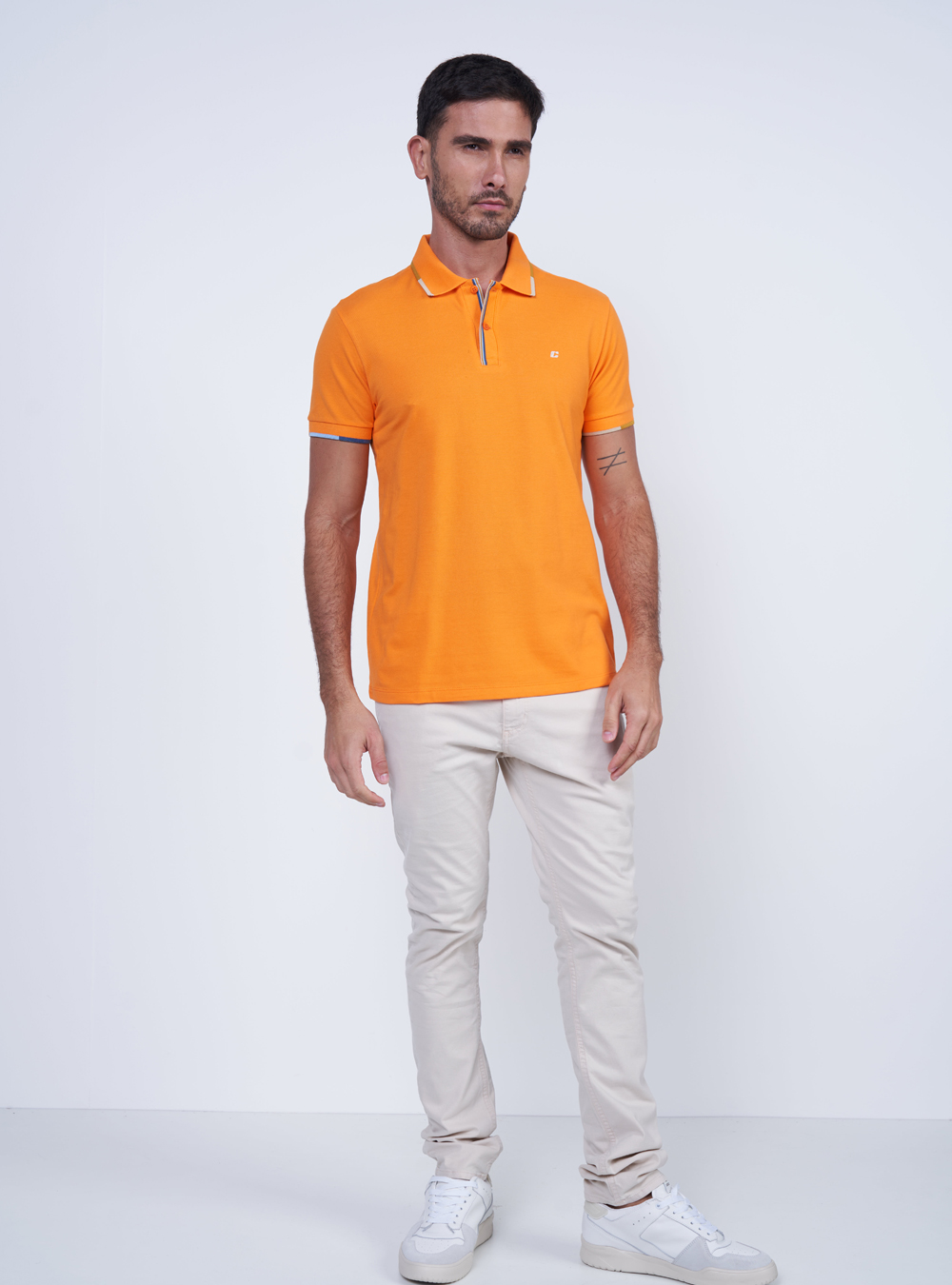 POLO COLCCI G LARANJA HEAT