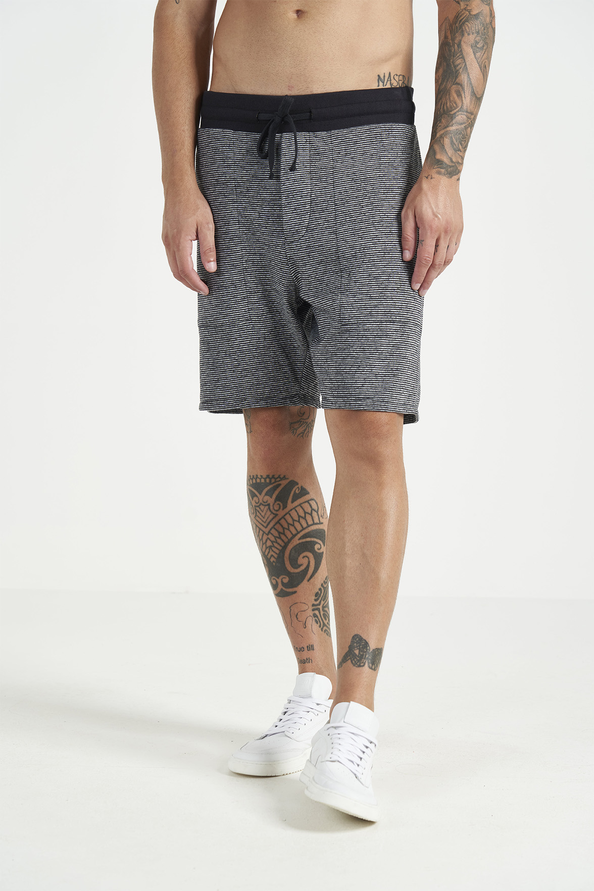 BERMUDA DUPLA FACE P BEGE/PRETO