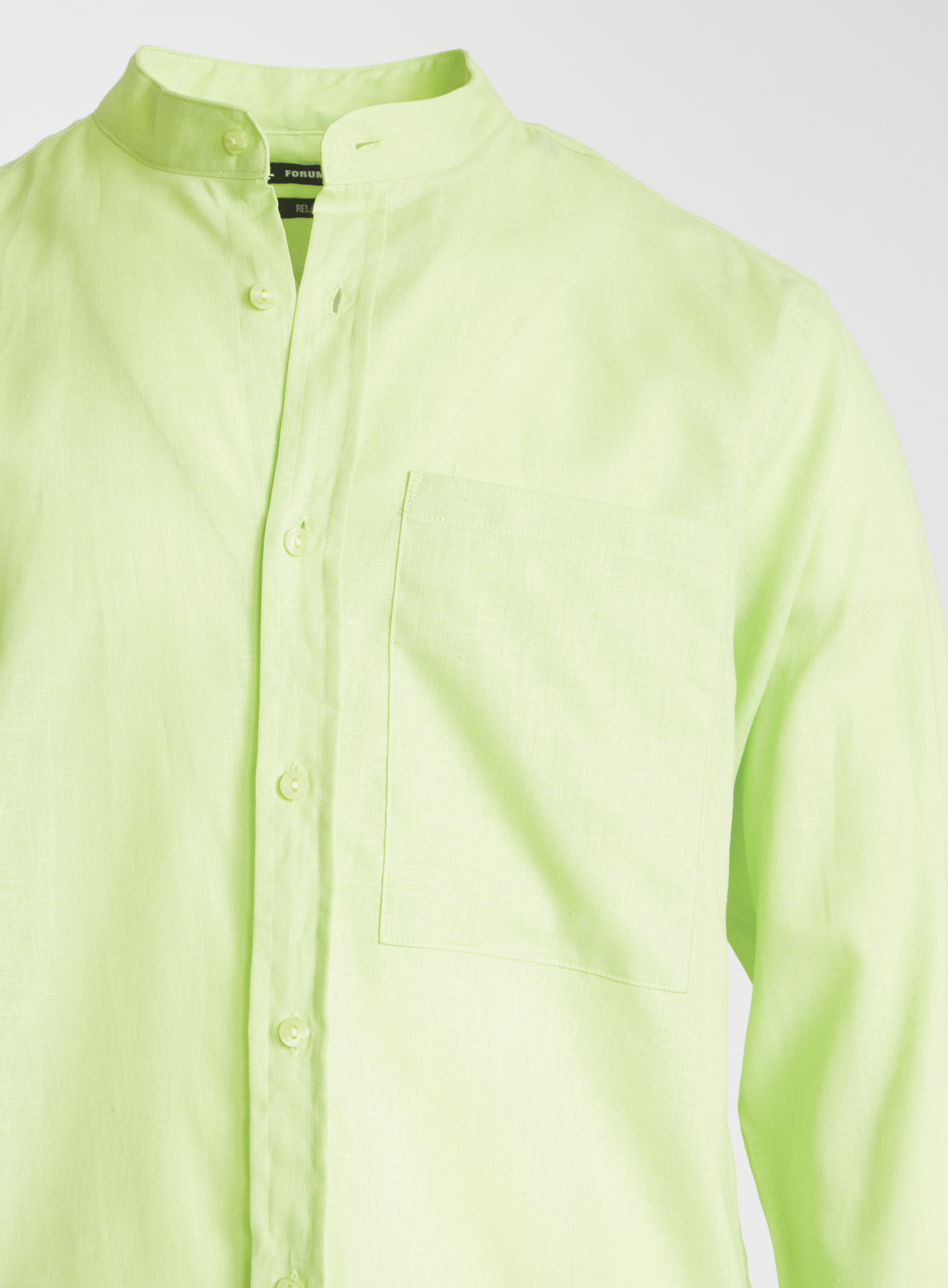 CAMISA LINHO RELAX G VERDE BITTER LI