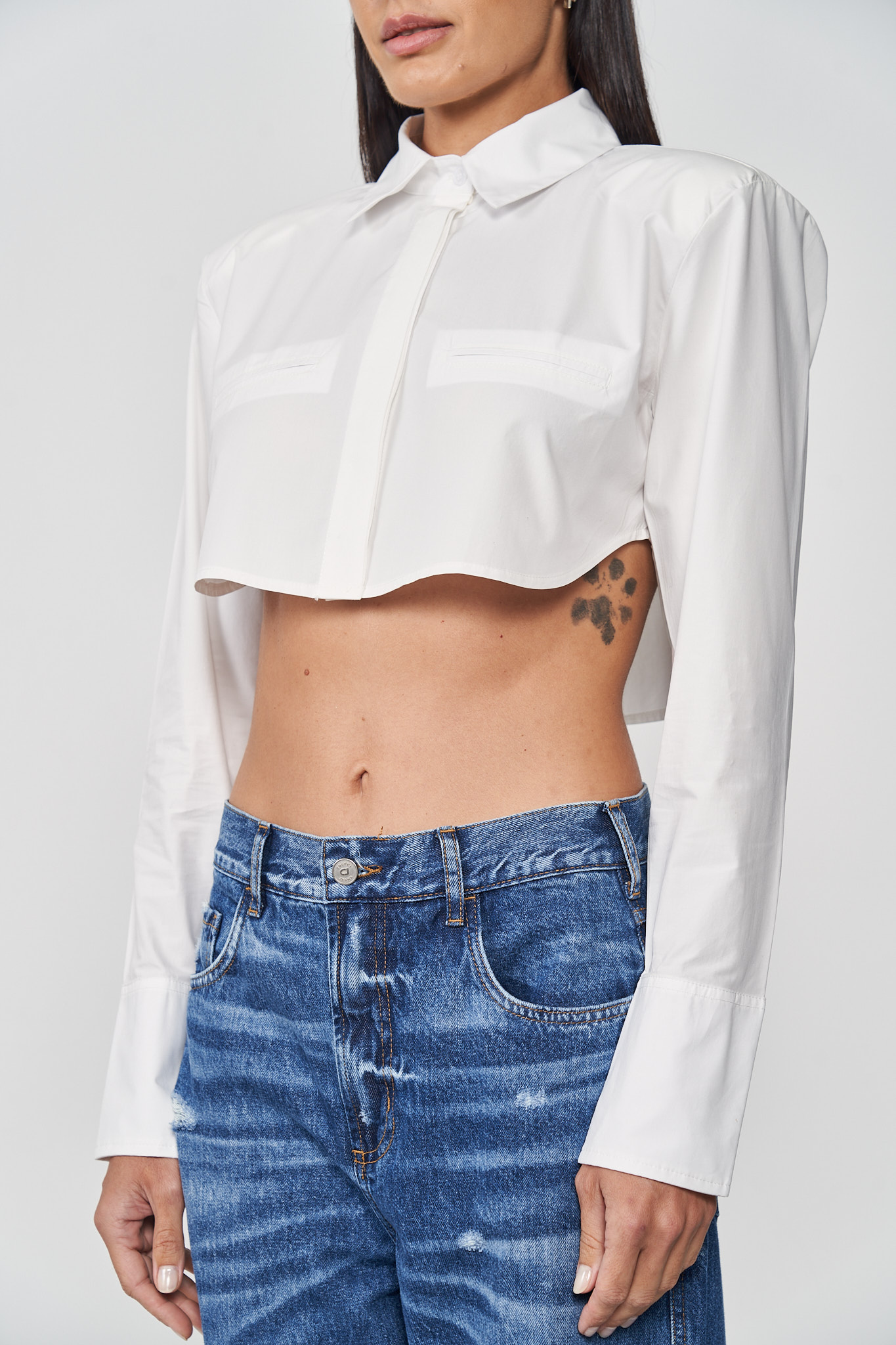 CAMISA COLCCI JEANS G BRANCO