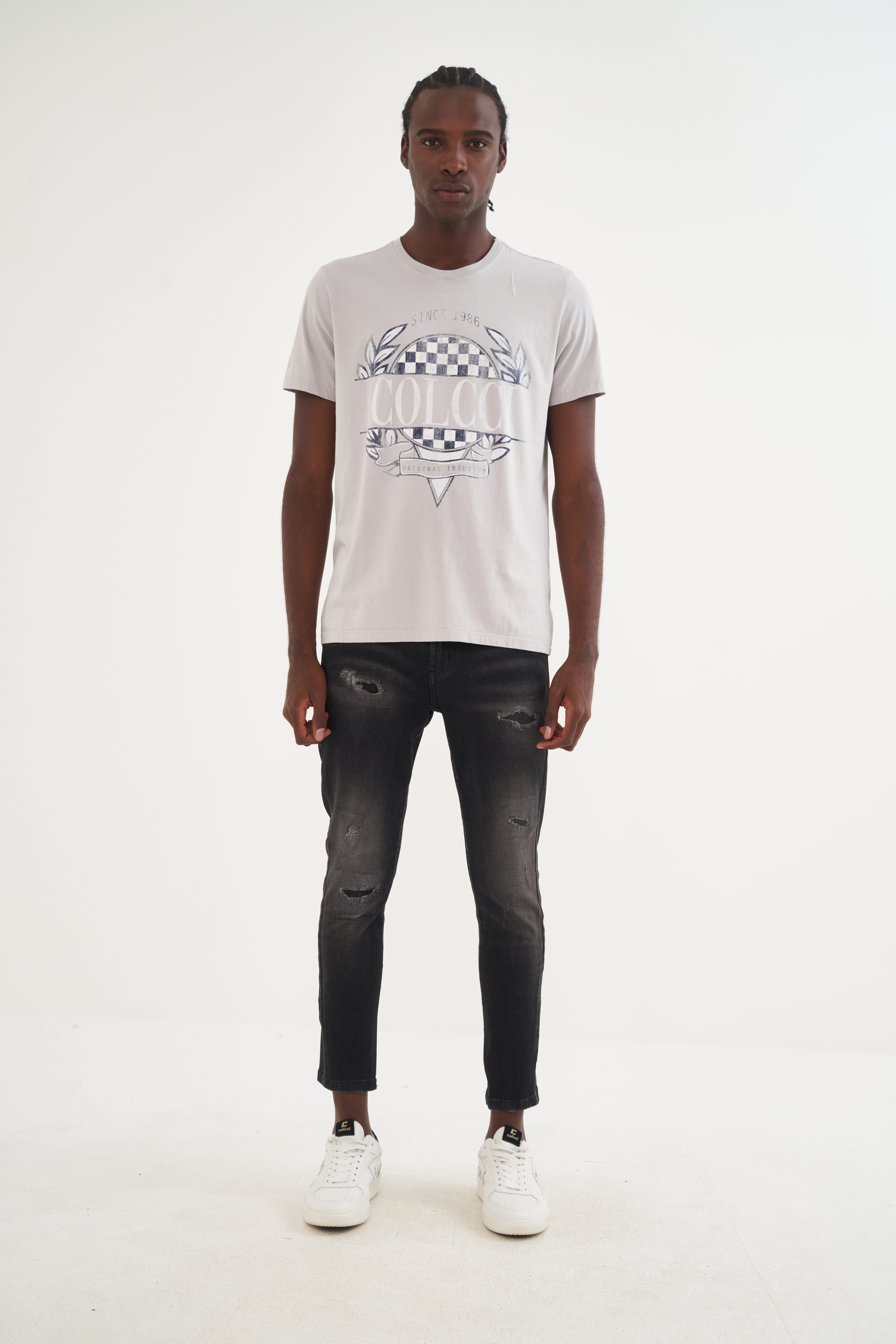 CAMISETA COLCCI M CINZA CASTELO