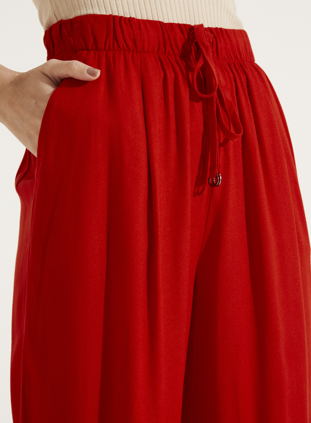 CALÇA FORUM PP VERMELHO SPARKLY