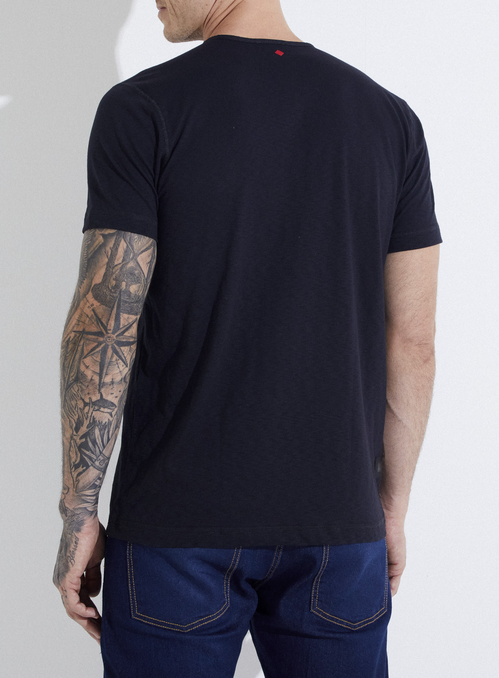POLO GOLA MAO M PRETO
