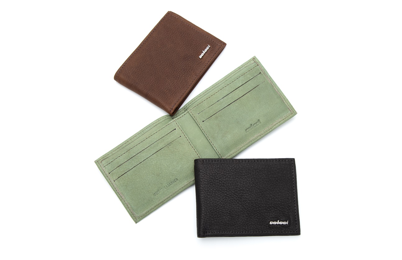 CARTEIRA MASCULINA COLCCI COURO U VERDE DRAGON